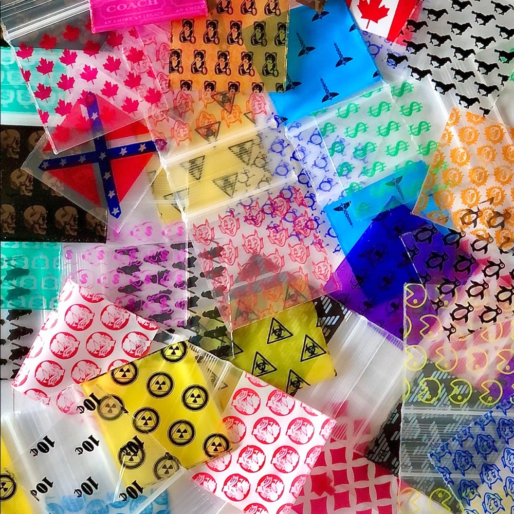 Apple 200 Bags 50+ Design Mix Choose Size